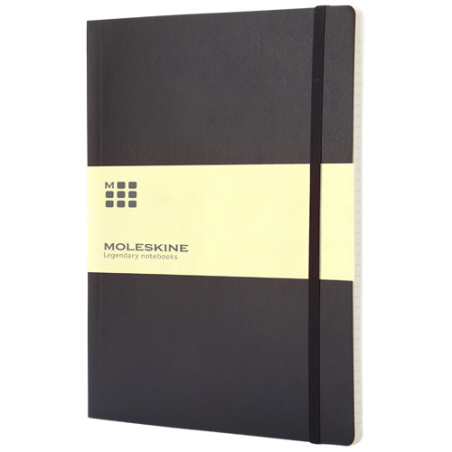 Carnet Moleskine personnalisable Classic (25 x 19cm) à couverture souple - Ligné Carnet Moleskine personnalisable Classic (25 x 19cm) à couverture souple - Ligné