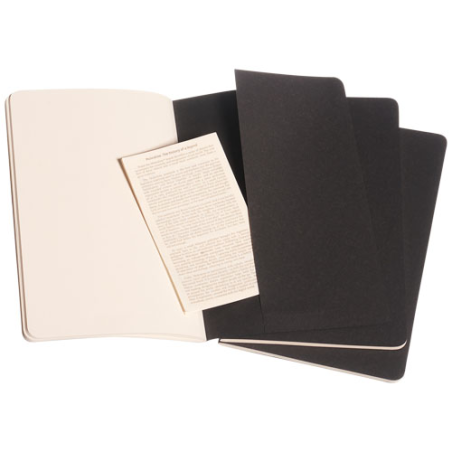 Cahier Moleskine personnalisable (21 x 13cm) - 80 pages ivoire dont 16 détachables Cahier Moleskine personnalisable (21 x 13cm) - 80 pages ivoire dont 16 détachables