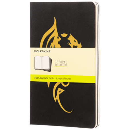 Cahier Moleskine personnalisable (21 x 13cm) - 80 pages ivoire dont 16 détachables Cahier Moleskine personnalisable (21 x 13cm) - 80 pages ivoire dont 16 détachables