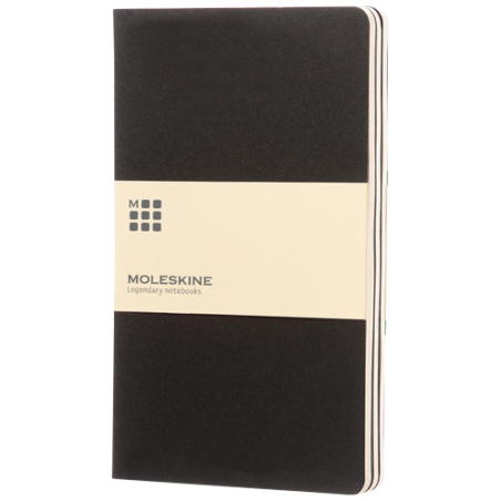 Cahier Moleskine personnalisable (21 x 13cm) - 80 pages lignées dont 16 détachables