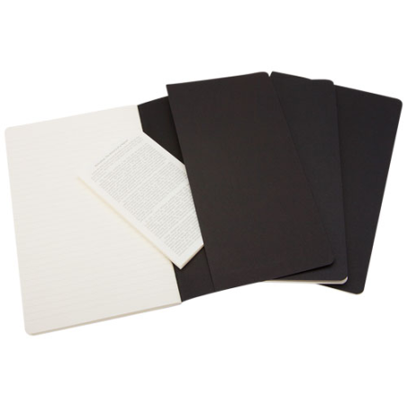 Cahier Moleskine personnalisé (14 x 9cm) - 64 pages lignées dont 16 détachables Cahier Moleskine personnalisé (14 x 9cm) - 64 pages lignées dont 16 détachables