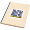 Carnet publicitaire A5 Liliana à couverture souple en canne à sucre et RPET Carnet publicitaire A5 Liliana à couverture souple en canne à sucre et RPET