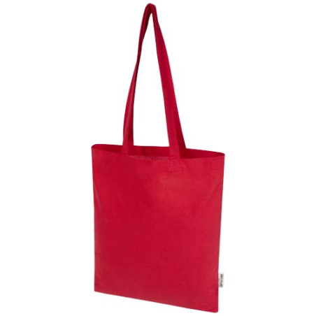 Sac shopping personnalisé Madras Blend en coton recyclé GRS 140 g/m²