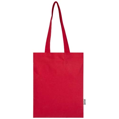 Sac shopping personnalisé Madras Blend en coton recyclé GRS 140 g/m²