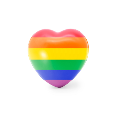 Antistress personnalisable Coeur Rainbow