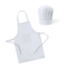 Tablier et toque personnalisable pour enfant en TNT Legox Tablier et toque personnalisable pour enfant en TNT Legox