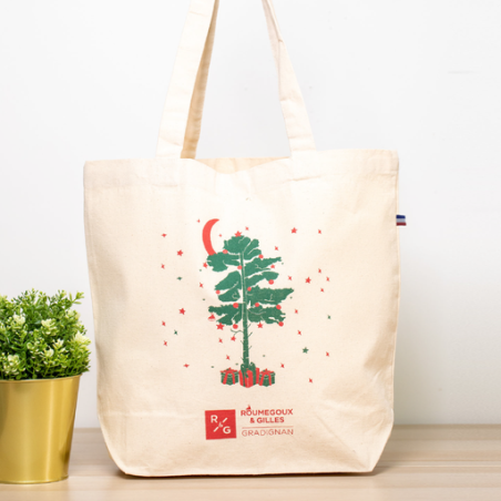 Tote bag publicitaire en coton bio 280g/m2 45 x 40 cm Made in France - Blois