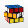 Rubiks® Cube personalisé 57 MM 3X3 "The Icon" - Impression quadri sur la face blanche