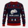 Pull de noël tricoté sur mesure jusqu'à 5 couleurs - Adulte et Enfant - XS à 4XL Pull de noël tricoté sur mesure jusqu'à 5 couleurs - Adulte et Enfant - XS à 4XL