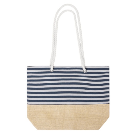Sac de plage personnalisé en coton 450g et base en jute Ivyx