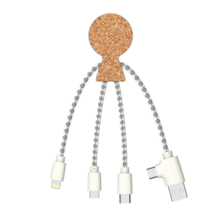Câble de charge personnalisable Mr bio cork 12W - Xoopar®