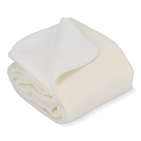 Couverture publicitaire en polaire R-PET avec sublimation 120 x 150 cm 250 g/m² Deken