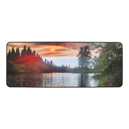 Tapis de bureau personnalisable en sublimation caoutchouc antidérapant 78 x 30 cm Workly