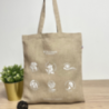 Tote bag personnalisé en lin et coton de 240g/m2 - Origine France Garantie - Cheverny Tote bag personnalisé en lin et coton de 240g/m2 - Origine France Garantie - Cheverny