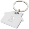 Porte-clés personnalisable en forme de maison en acier inoxydable et plastique Porte-clés personnalisable en forme de maison en acier inoxydable et plastique