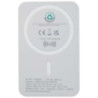 Batterie de secours personnalisable Acrab magnétique sans fil de 10 000 mAh et 15 W avec PD de 20 W - fabriquée en plastique rec Batterie de secours personnalisable Acrab magnétique sans fil de 10 000 mAh et 15 W avec PD de 20 W - fabriquée en plastique rec