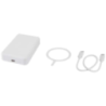 Batterie de secours personnalisable Acrab magnétique sans fil de 10 000 mAh et 15 W avec PD de 20 W - fabriquée en plastique rec Batterie de secours personnalisable Acrab magnétique sans fil de 10 000 mAh et 15 W avec PD de 20 W - fabriquée en plastique rec