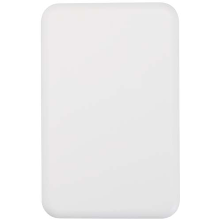 Batterie de secours personnalisable Acrab magnétique sans fil de 10&nbsp;000&nbsp;mAh et 15&nbsp;W avec PD de 20&nbsp;W - fabriquée en plastique rec