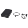 Batterie de secours personnalisable Acrab magnétique sans fil de 10 000 mAh et 15 W avec PD de 20 W - fabriquée en plastique rec Batterie de secours personnalisable Acrab magnétique sans fil de 10 000 mAh et 15 W avec PD de 20 W - fabriquée en plastique rec