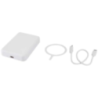 Batterie de secours personnalisée Acrab magnétique sans fil de 5&nbsp;000&nbsp;mAh et 15&nbsp;W avec PD de 20&nbsp;W - fabriquée en plastique recycl