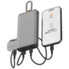 Batterie de secours solaire personnalisable Xtorm XG2S101 Go2 de 10&nbsp;000&nbsp;mAh et 15&nbsp;W avec éclairage