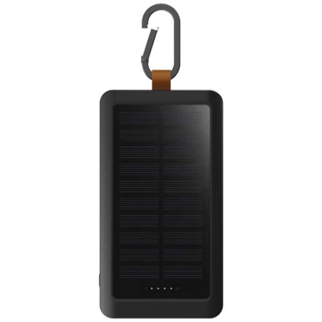 Batterie de secours solaire personnalisable Xtorm XG2S101 Go2 de 10&nbsp;000&nbsp;mAh et 15&nbsp;W avec éclairage