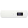 Batterie externe personnalisable Acrux de 10&nbsp;000&nbsp;mAh et&nbsp;35&nbsp;W pour tablette avec câble Type-C intégré - fabriquée en plastique re