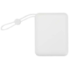 Batterie externe personnalisable Acrux de 10&nbsp;000&nbsp;mAh et&nbsp;35&nbsp;W pour tablette avec câble Type-C intégré - fabriquée en plastique re