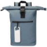 Batterie externe personnalisée Alkes de 5 000 mAh et 12 W en plastique recyclé résistante à l’eau avec mousqueton Batterie externe personnalisée Alkes de 5 000 mAh et 12 W en plastique recyclé résistante à l’eau avec mousqueton