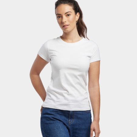 T-shirt personnalisable femme en coton bio Made In France WEIL S au 2XL