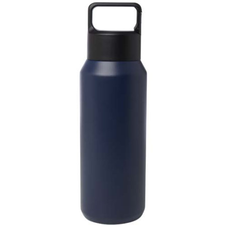 Bouteille isotherme personnalisée Astra de 600&nbsp;ml en cuivre et acier inoxydable recyclé certifié RCS (compatible avec les boisso