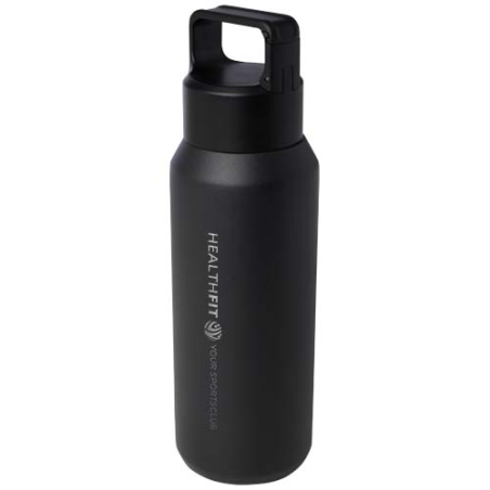 Bouteille isotherme personnalisée Astra de 600&nbsp;ml en cuivre et acier inoxydable recyclé certifié RCS (compatible avec les boisso
