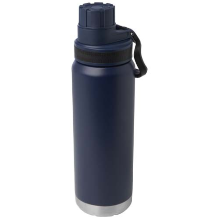 Bouteille isotherme personnalisable Fortis de 700&nbsp;ml en cuivre et acier inoxydable recyclé certifié RCS (compatible avec les boi
