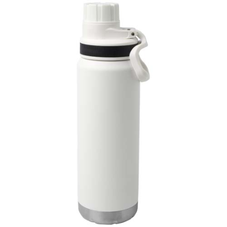 Bouteille isotherme personnalisable Fortis de 700&nbsp;ml en cuivre et acier inoxydable recyclé certifié RCS (compatible avec les boi
