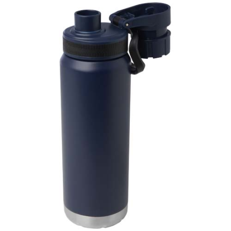 Bouteille isotherme personnalisable Fortis de 700&nbsp;ml en cuivre et acier inoxydable recyclé certifié RCS (compatible avec les boi