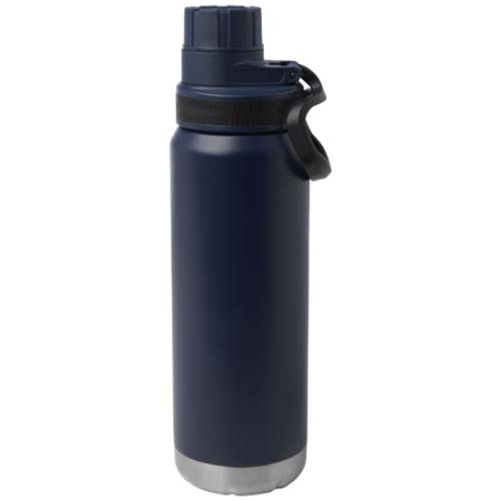 Bouteille isotherme personnalisable Fortis de 700&nbsp;ml en cuivre et acier inoxydable recyclé certifié RCS (compatible avec les boi