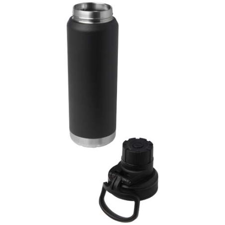 Bouteille isotherme personnalisable Fortis de 700&nbsp;ml en cuivre et acier inoxydable recyclé certifié RCS (compatible avec les boi