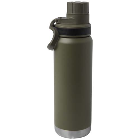 Bouteille isotherme personnalisable Fortis de 700&nbsp;ml en cuivre et acier inoxydable recyclé certifié RCS (compatible avec les boi