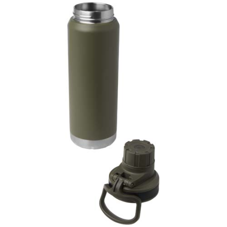 Bouteille isotherme personnalisable Fortis de 700&nbsp;ml en cuivre et acier inoxydable recyclé certifié RCS (compatible avec les boi
