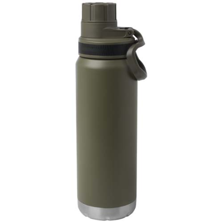 Bouteille isotherme personnalisable Fortis de 700&nbsp;ml en cuivre et acier inoxydable recyclé certifié RCS (compatible avec les boi