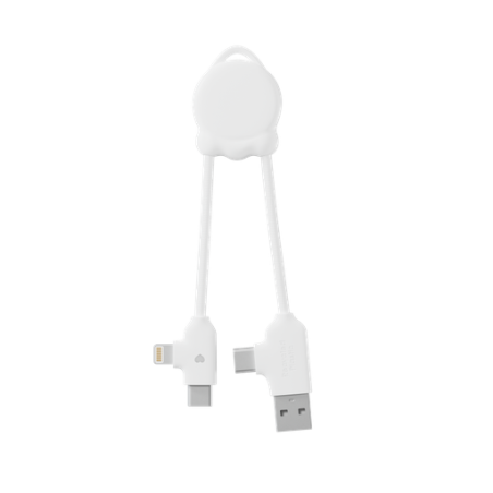 Câble de charge OCTOMINI en plastique recyclé - Xoopar®