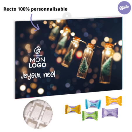 Calendrier de l'avent écolo personnalisable - Milka (dès 1 pcs)