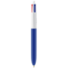 Stylo personnalisé 4 couleurs Bic® l'Emblématique Marquage 360° doré ou argenté Stylo personnalisé 4 couleurs Bic® l'Emblématique Marquage 360° doré ou argenté