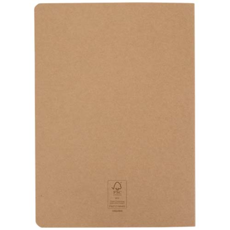 Carnet publicitaire A5 en kraft à pages pointillées Slyk