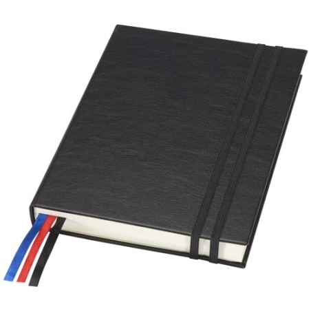 Carnet A5 personnalisable en plastique recyclé style cuir Alder - JournalBooks