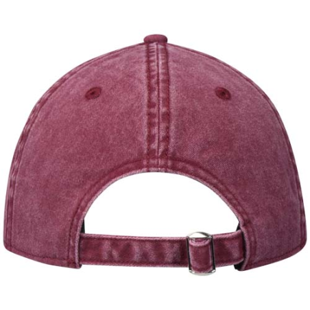 Casquette personnalisable en coton recyclé lavée à 6&nbsp;panneaux Grafton