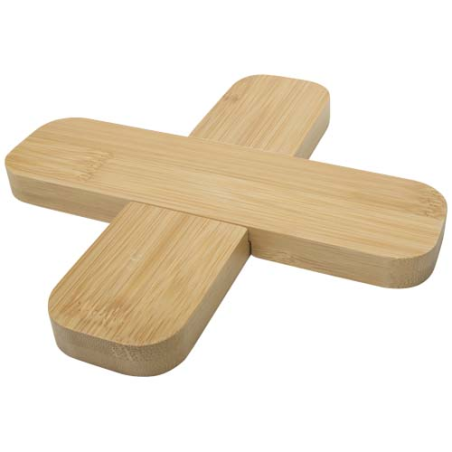 Dessous de plat personnalisable Croc en bambou - grand format