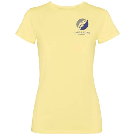 T-shirt personnalisable Fiyi en coton 280g/m2 pour femme - S à 2XL