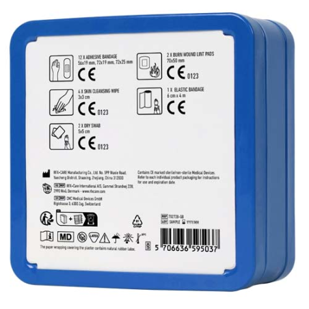Kit de premiers secours personnalisable Mykit en métal