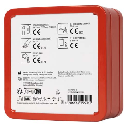 Kit de premiers secours personnalisable Mykit en métal